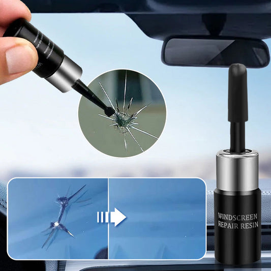✨ Professional Glass Repair Kit — Invisible Windshield Crack & Chip Fixer | High-Strength DIY Glass Restoration Tool 🛡️