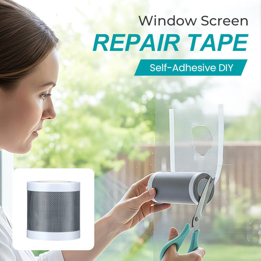 ⏱️🪟 Self-Adhesive Window Screen Repair Tape — Instant Patch for Tears, Keeps Bugs Out & Air Flowing