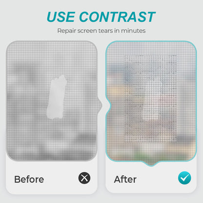 🪟 Self-Adhesive Window Screen Repair Tape — Instant Patch for Tears, Keeps Bugs Out & Air Flowing