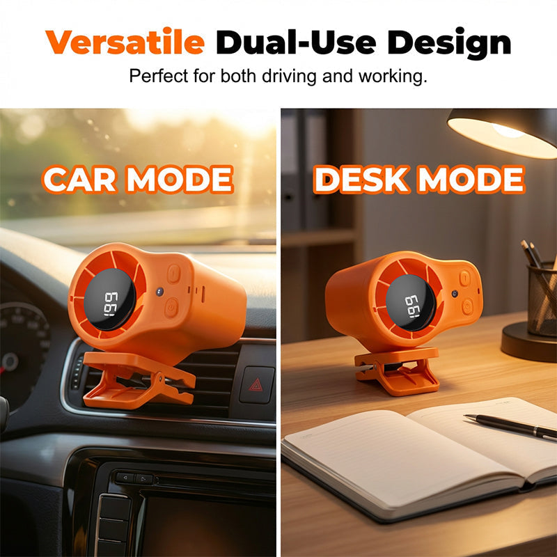 ❄️Summer cool-down deal:⚡50K+ SOLD!❄️Hands-Free Personal Cooling Fan with LED Display