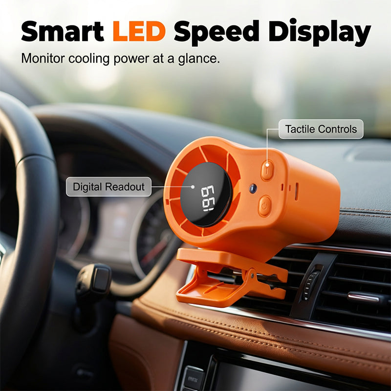 ❄️Summer cool-down deal:⚡50K+ SOLD!❄️Hands-Free Personal Cooling Fan with LED Display
