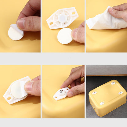 🔄Universal 360° Rotating Self-Adhesive Wheels Set