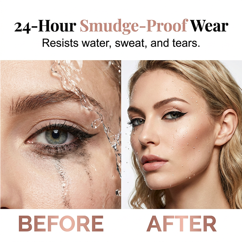 upsell 🎁Buy 1 Get 1 Free🔥24-Hour Smudge-Proof Precision Liquid Eyeliner Pen-Navalonixcosh®