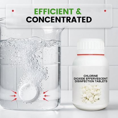 🥳2026 HOT SALE🥳💞50K+ SOLD!💊🌊 50% OFF! Chlorine Dioxide Disinfection Tablets – Kills bacteria, fungi & algae. Restores clear, healthy pond water. 80 tablets/bottle. 🐟✨