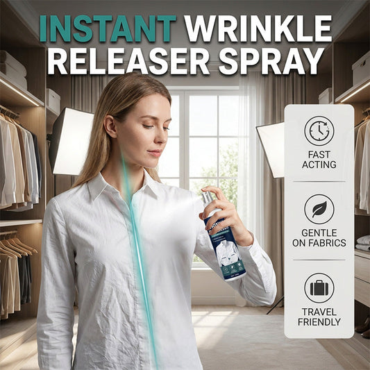 👔 Instant wrinkle release – no iron, travel-ready, static-free & fresh.