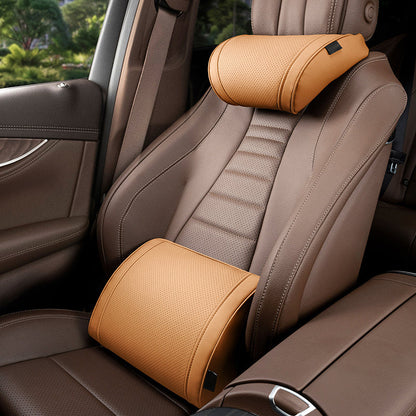 🚗🚗Ergonomic Headrest and Lumbar Support Set for Car Seats