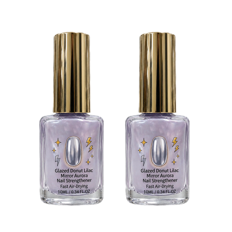AEXZR®🔥Last Day Buy 1 Get 1 Free $ 9.99 Each🔥💜✨Lilac Glossy Mirror Nail Strengthener