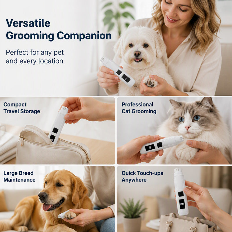 🐕Electric Pet Nail Grinder with LED Power Display