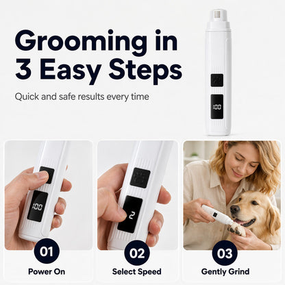 🐕Electric Pet Nail Grinder with LED Power Display