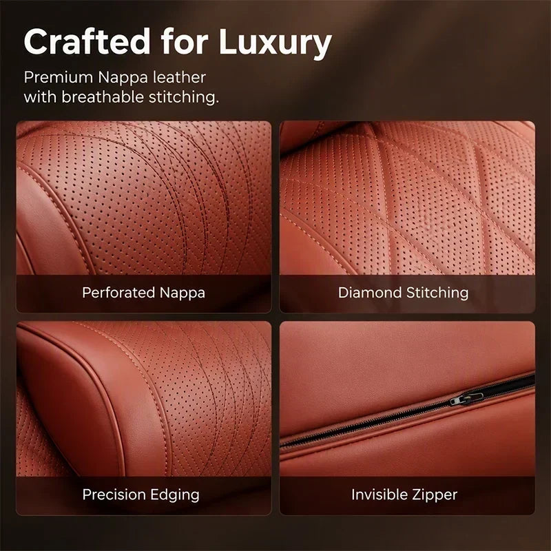 🚗🚗Ergonomic Headrest and Lumbar Support Set for Car Seats