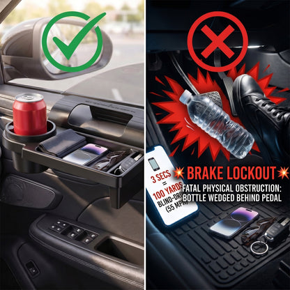 3-in-1 Car Console Organizer: The "Zero-Friction" Cockpit Defender